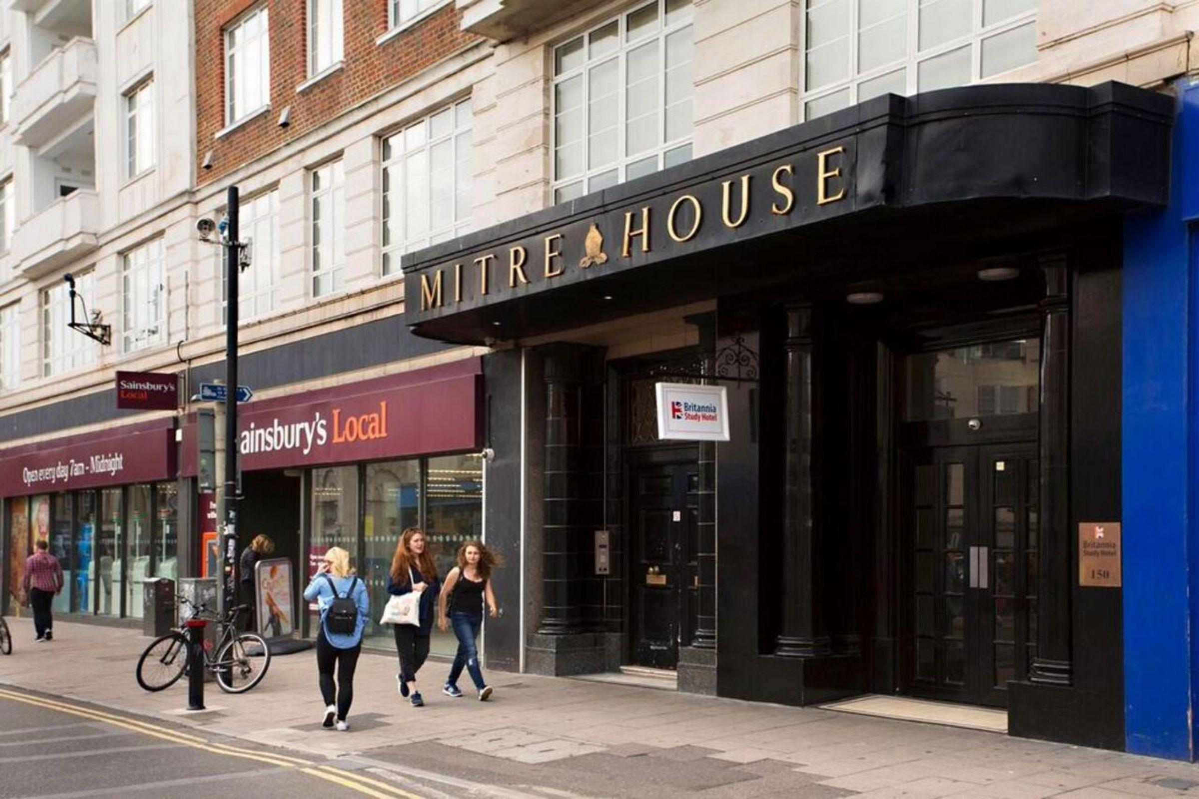 Britannia Study Hotel Hove Esterno foto